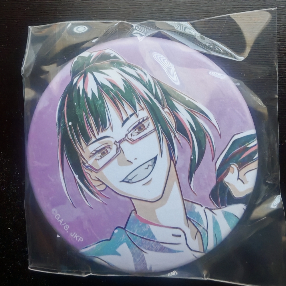 Jujutsu Kaisen Maki Zenin Badge